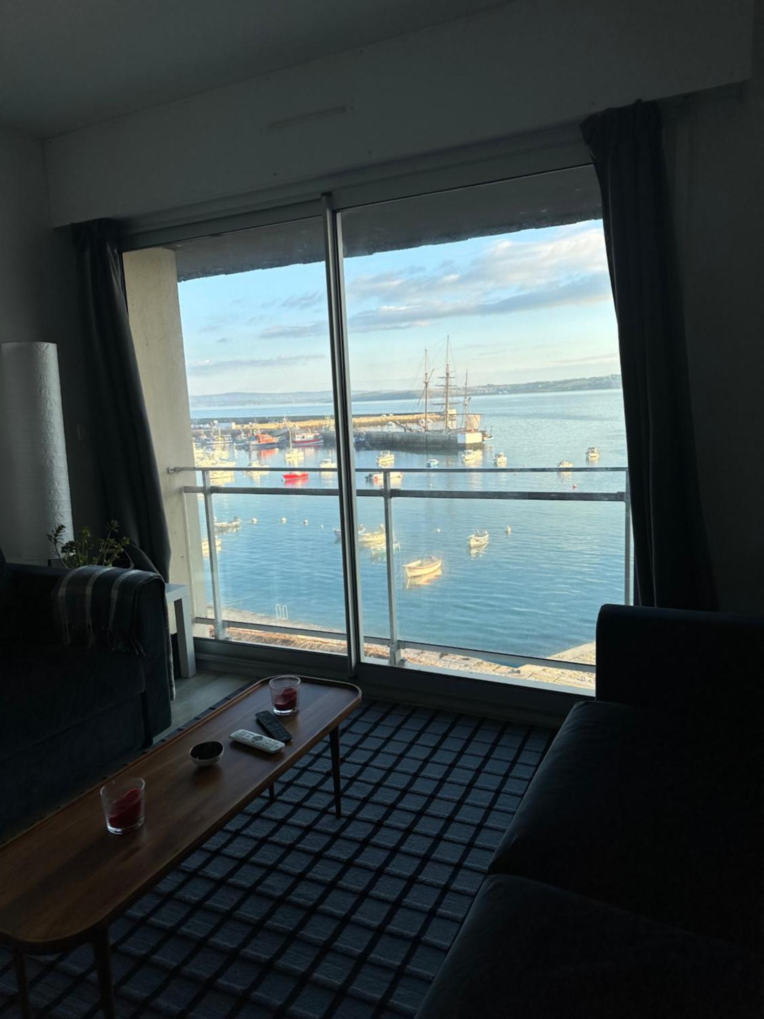 Appartement Design VIII - Port Rosmeur - Sublime Vue Mer 杜瓦讷内 外观 照片