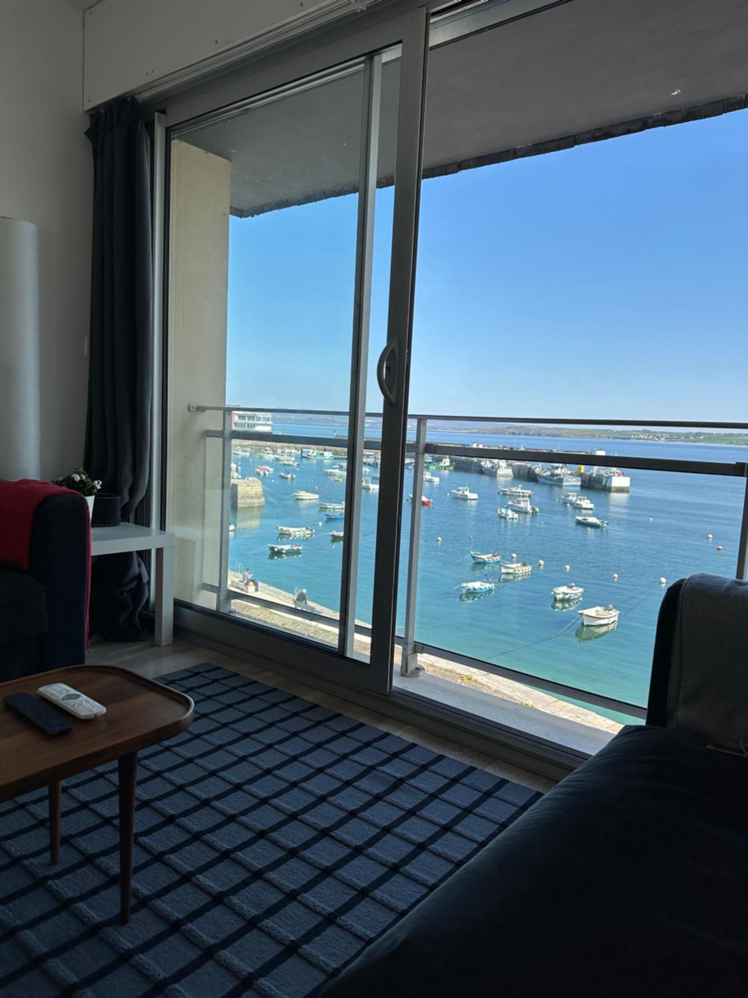 Appartement Design VIII - Port Rosmeur - Sublime Vue Mer 杜瓦讷内 外观 照片